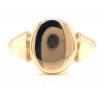 18ct Oval Signet Ring image