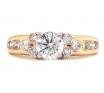 14ct Diamond Solitaire Ring TDW 1.05ct image