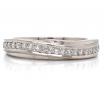 Platinum Diamond Eternity Ring TDW 0.26ct image