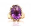 9ct Amethyst Deco Ring image