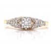 18ct Diamond Solitaire Ring TDW 0.20ct image