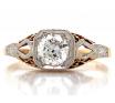 18ct Diamond Solitaire Ring TDW 0.45ct image