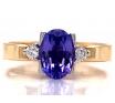 18ct Tanzanite Diamond Ring image