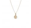 Evolve Stg Gold Plated Tui Coin Pendant image