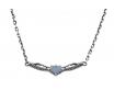 Stolen Girlfriends Club Stg Twisted Thorn Necklace - Blue Lace Agate image