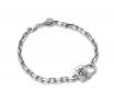 Stolen Girlfriends Club Stg Locked Heart Bracelet image