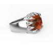 Stolen Girlfriends Club Stg Claw Ring - Citrine image