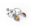 Stolen Girlfriends Club Stg Love Claw Anchor Earrings - Citrine image