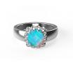 Stolen Girlfriends Club Stg Lab Grown 'Bello' Opal Baby Claw Ring image