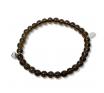 La Pierre Stg Smokey Quartz Stretch Bracelet image