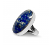 La Stele Stg Lapis Lazuli Oval Ring image