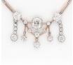 18ct Two Tone Diamond Necklace TDW 6.61ct image