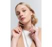 KW476PN GP HGP FWP RUNAWAY SAFETY PIN PEARLS NECKLACE A2 image
