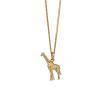 Karen Walker 9CT Gold Giraffe Necklace KW394PN 9Y2 image