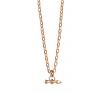 Karen Walker Arrow Fob Chain KW384PN 9R2 image