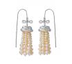 Karen Walker Stg Binding Love Pearl Earrings image