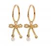 Karen Walker Love Knot Earrings KW383ER 9Y2 image