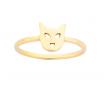 Karen Walker Mini Cat Ring YG image