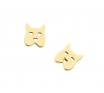 Karen Walker Mini Dog Earrings YG image