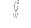 Karen Walker Stg Love Letters Single Initial Hoop Earring image