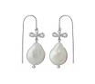 Karen Walker Stg Love Drop Pearl Knot Earrings image