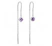 Stow Sterling Silver Amethyst Tranquility Threads image