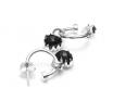 SGC Onyx Love Claw Earrings Close Up image