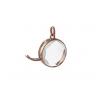 9ct Rose Gold Medium Faceted Locket image