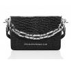 Stolen Girlfriends Club Little Trouble Bag - Black/Silver image