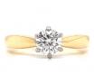 18ct/Platinum Diamond Solitaire Ring TDW 0.50ct image