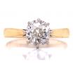 18ct/Platinum Diamond Solitaire Ring TDW 0.83ct image