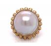 14ct Mabe Pearl Ring image