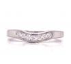 18ct Seven Diamond Curved Ring image
