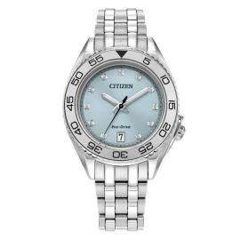 Citizen Ladies Diamond Eco Drive Watch image