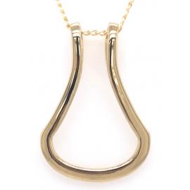 9ct Heavy Weight Ring Holder Pendant image