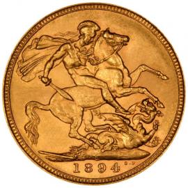 1894 Sovereign Coin image