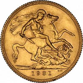 1931 Sovereign Coin image