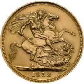 1958 Sovereign Coin image