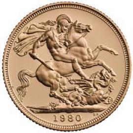 1980 Sovereign Coin image
