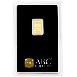 1gm Fine Gold ABC Ingot image