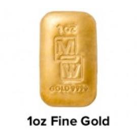 1 Ounce Fine Gold Ingot image