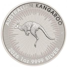 Australian Kangaroo Fine Silver Coin image