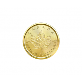 1/10th oz Fine Gold Canadian Maple Coin image