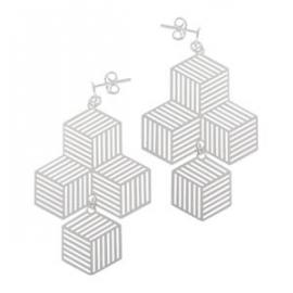 Stg Escher Box Drop Earrings image