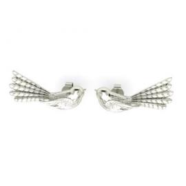 Sterling Silver Fantail Studs image