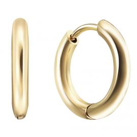 Kagi Gold Smooth Huggies Medium image