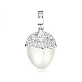 Kagi Pearl Acorn Pendant image