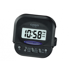 Casio Digital Pocket Alarm Clock - Black image