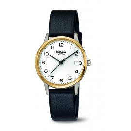 Boccia Ladies Titanium Gold Plated Quartz Watch image