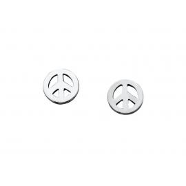 Karen Walker Stg Mini Peace Stud Earrings image